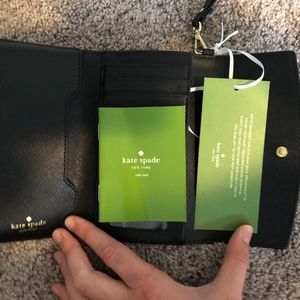 Kate Spade Black Leather Wallet